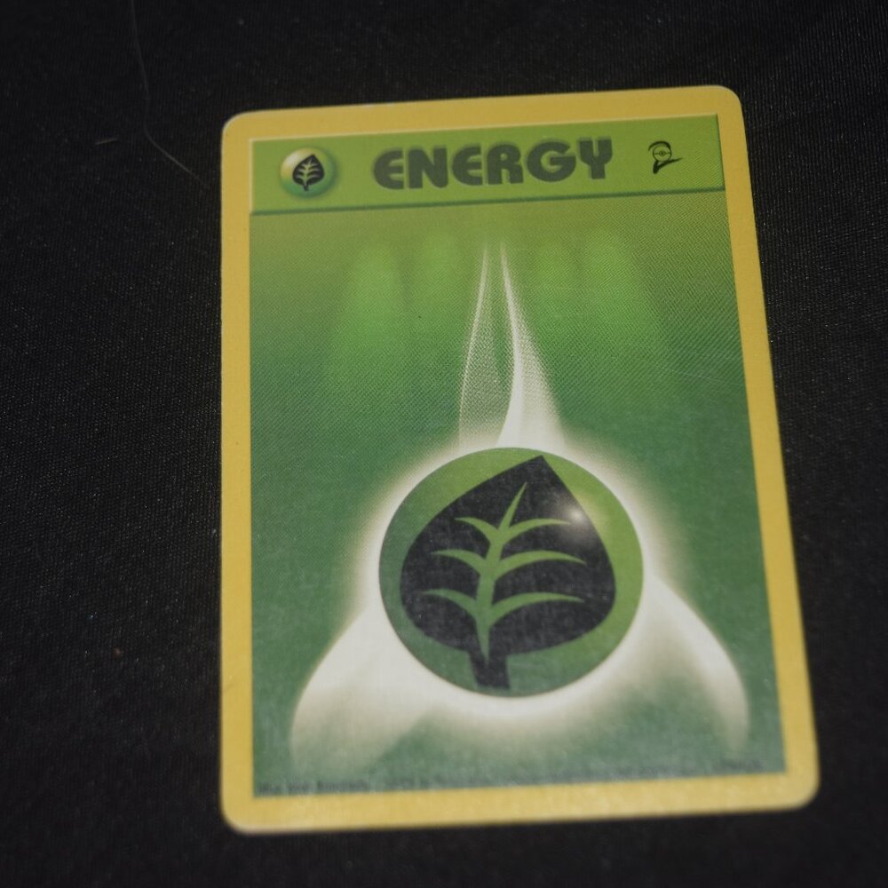 Pokemon Base Set Card 1999 - Grass Energy 99/102